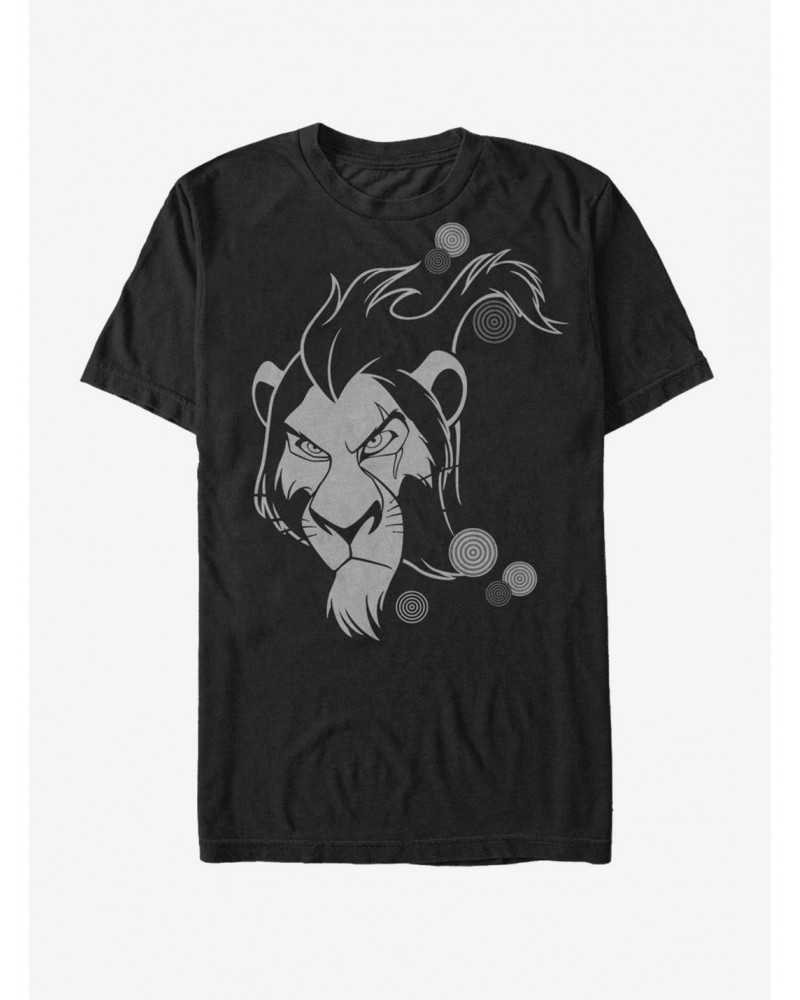 Lion King Scar Angry Stare T-Shirt $10.28 T-Shirts