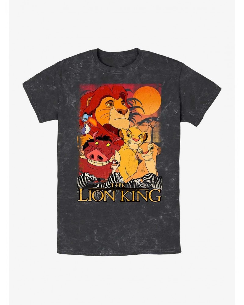 Disney The Lion King Poster Mineral Wash T-Shirt $10.62 T-Shirts