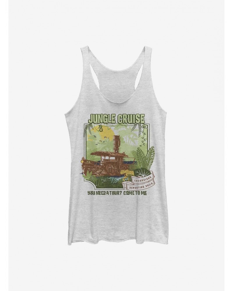 Disney Jungle Cruise Daily Tours Girls Tank $11.40 Tanks