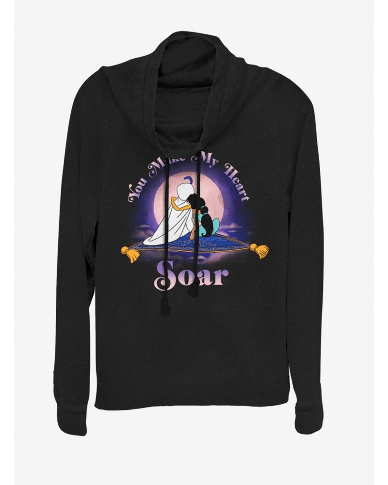 Disney Aladdin You Make My Heart Soar Girls Sweatshirt $15.27 Sweatshirts