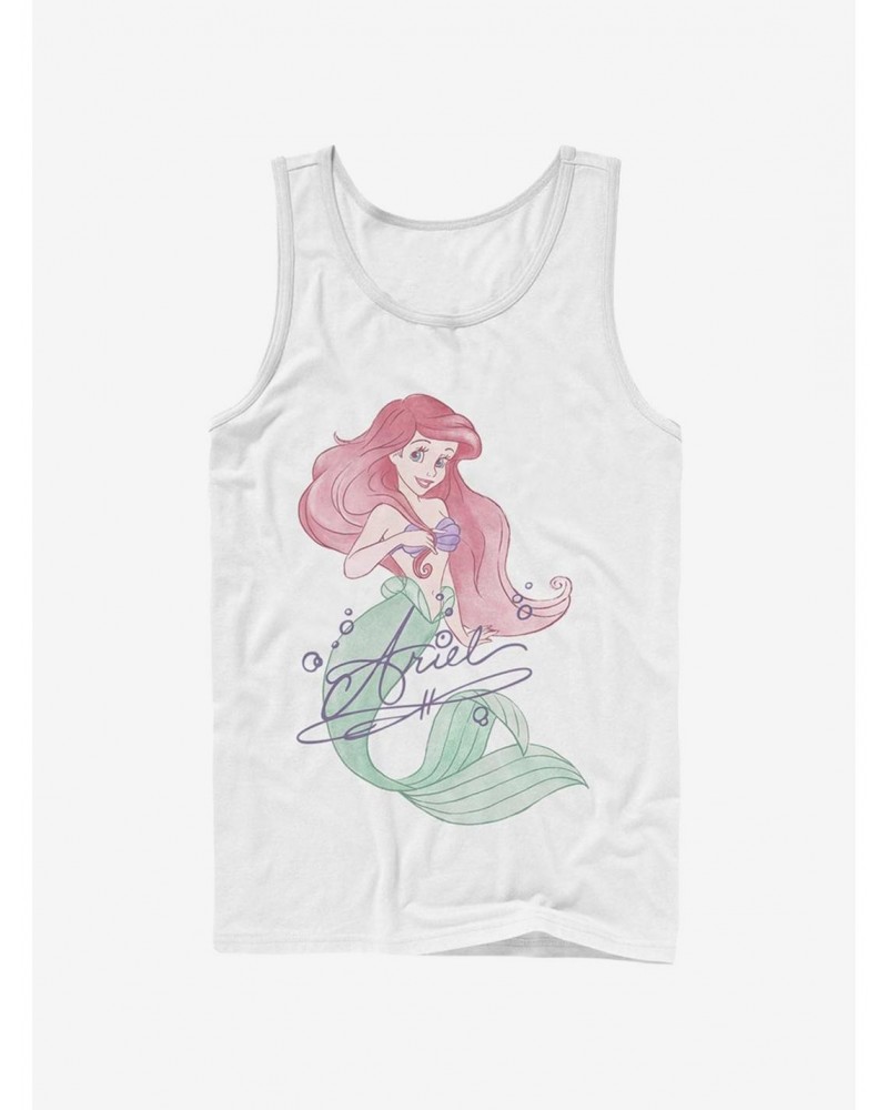 Disney The Little Mermaid Signed Ariel Tank $10.21 Tanks