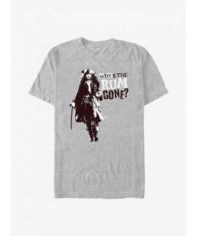 Disney Pirates of the Caribbean Why Is The Rum Gone T-Shirt $11.23 T-Shirts