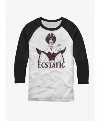 Disney Villains Ecstatic Jafar Raglan T-Shirt $14.45 T-Shirts