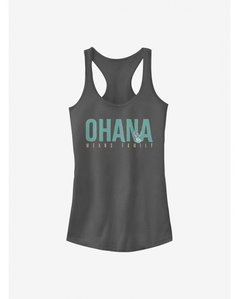 Disney Lilo & Stitch Ohana Bold Girls Tank $7.72 Tanks