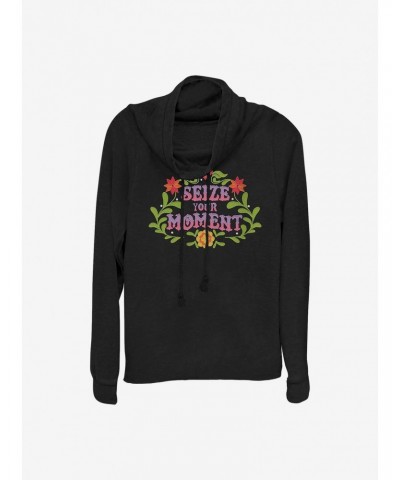 Disney Pixar Coco Seize Your Moment Emblem Cowlneck Long-Sleeve Girls Top $20.65 Tops