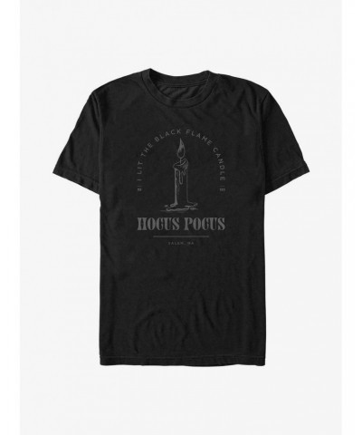 Disney Hocus Pocus Black Candle T-Shirt $10.76 T-Shirts