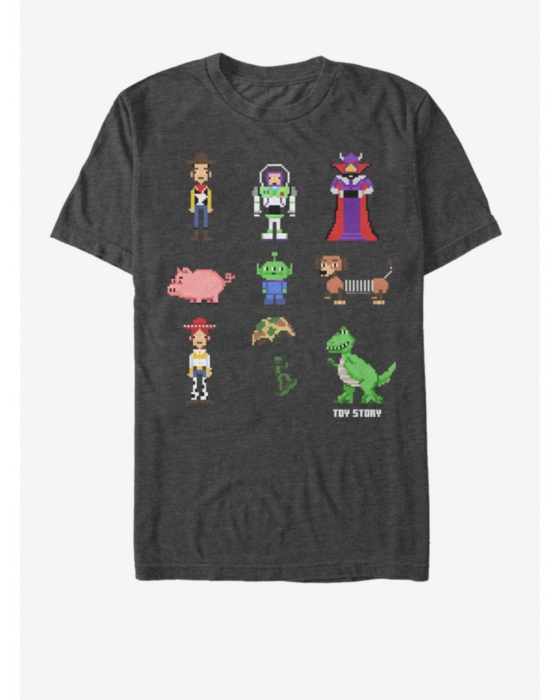 Disney Pixar Toy Story Pixel Story T-Shirt $8.47 T-Shirts