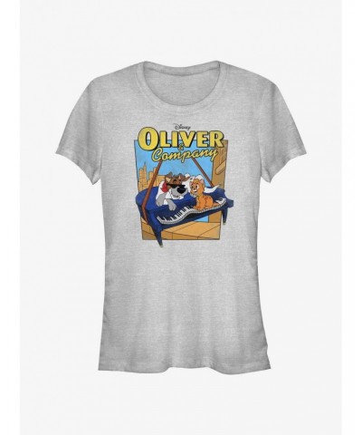 Disney Oliver & Company Piano Girls T-Shirt $8.47 T-Shirts