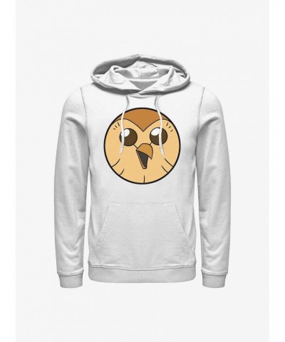 Disney The Owl House Solid Hooty Face Hoodie $19.31 Hoodies