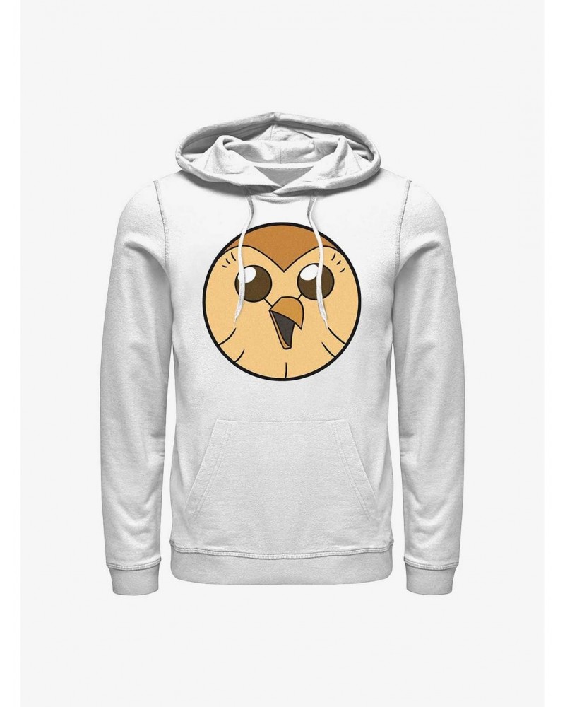 Disney The Owl House Solid Hooty Face Hoodie $19.31 Hoodies