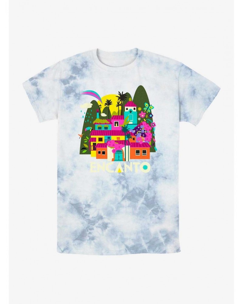 Disney Encanto Casa Madrigal Tie-Dye T-Shirt $9.84 T-Shirts