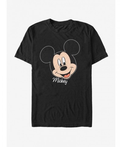 Disney Mickey Mouse Mickey Big Face T-Shirt $7.65 T-Shirts