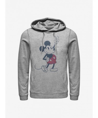 Disney Mickey Mouse Plaid Mickey Hoodie $16.16 Hoodies