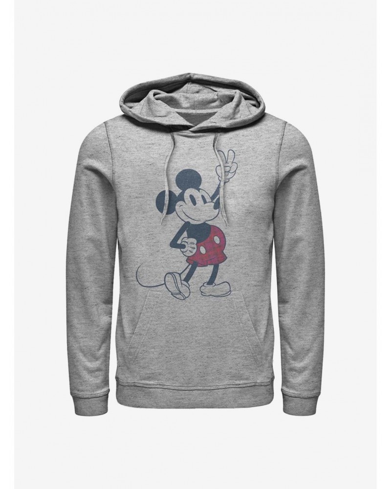 Disney Mickey Mouse Plaid Mickey Hoodie $16.16 Hoodies