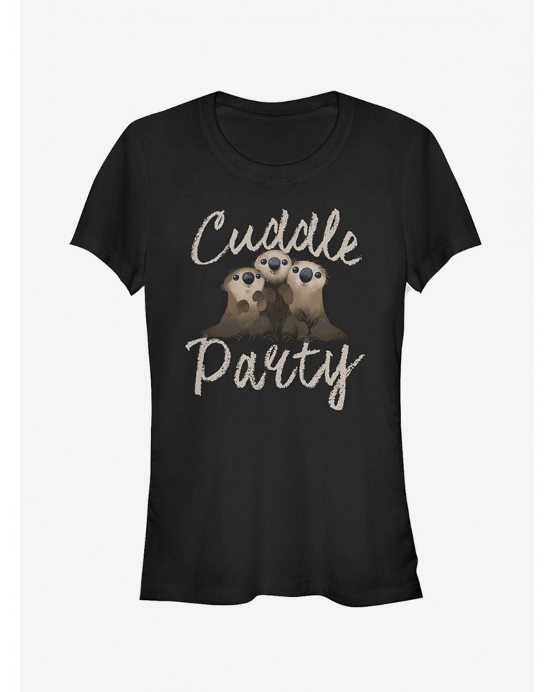 Disney Pixar Finding Dory Otter Cuddle Party Girls T-Shirt $12.45 T-Shirts