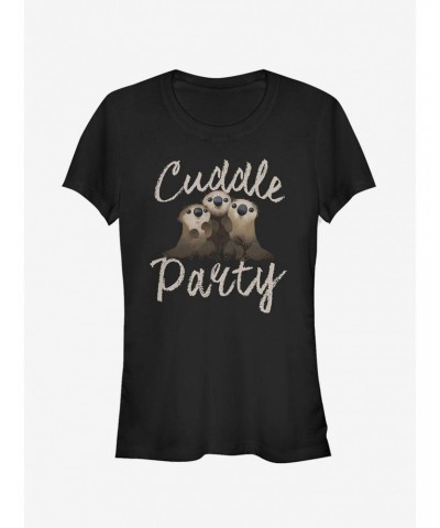 Disney Pixar Finding Dory Otter Cuddle Party Girls T-Shirt $12.45 T-Shirts