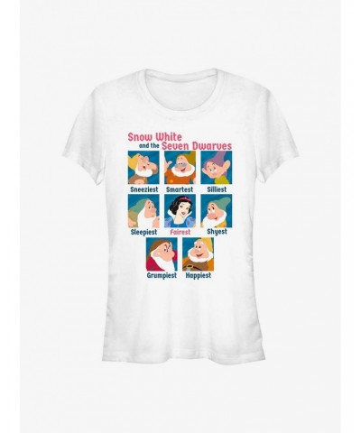 Disney Snow White and the Seven Dwarfs Yearbook Girls T-Shirt $9.71 T-Shirts