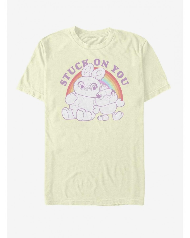 Disney Pixar Toy Story 4 Rainbow Pals Natural T-Shirt $9.71 T-Shirts