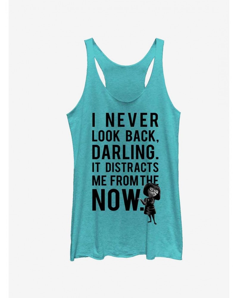 Disney Pixar The Incredibles Edna Mode Never Look Back Girls Tanks $8.03 Tanks