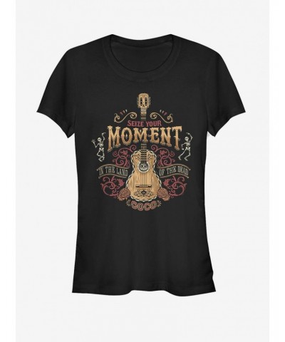 Disney Pixar Coco Seize Your Moment Girls T-Shirt $11.70 T-Shirts