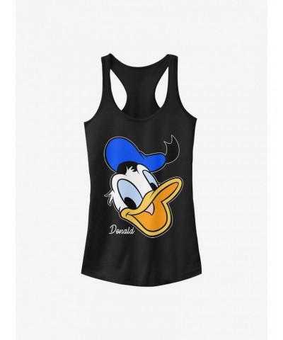 Disney Donald Duck Donald Big Face Girls Tank $9.21 Tanks