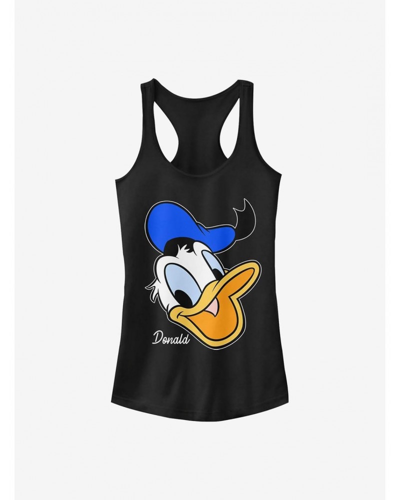 Disney Donald Duck Donald Big Face Girls Tank $9.21 Tanks