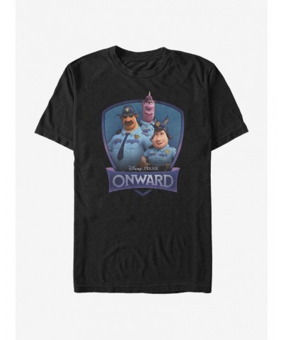Disney Pixar Onward Police Group T-Shirt $9.32 T-Shirts