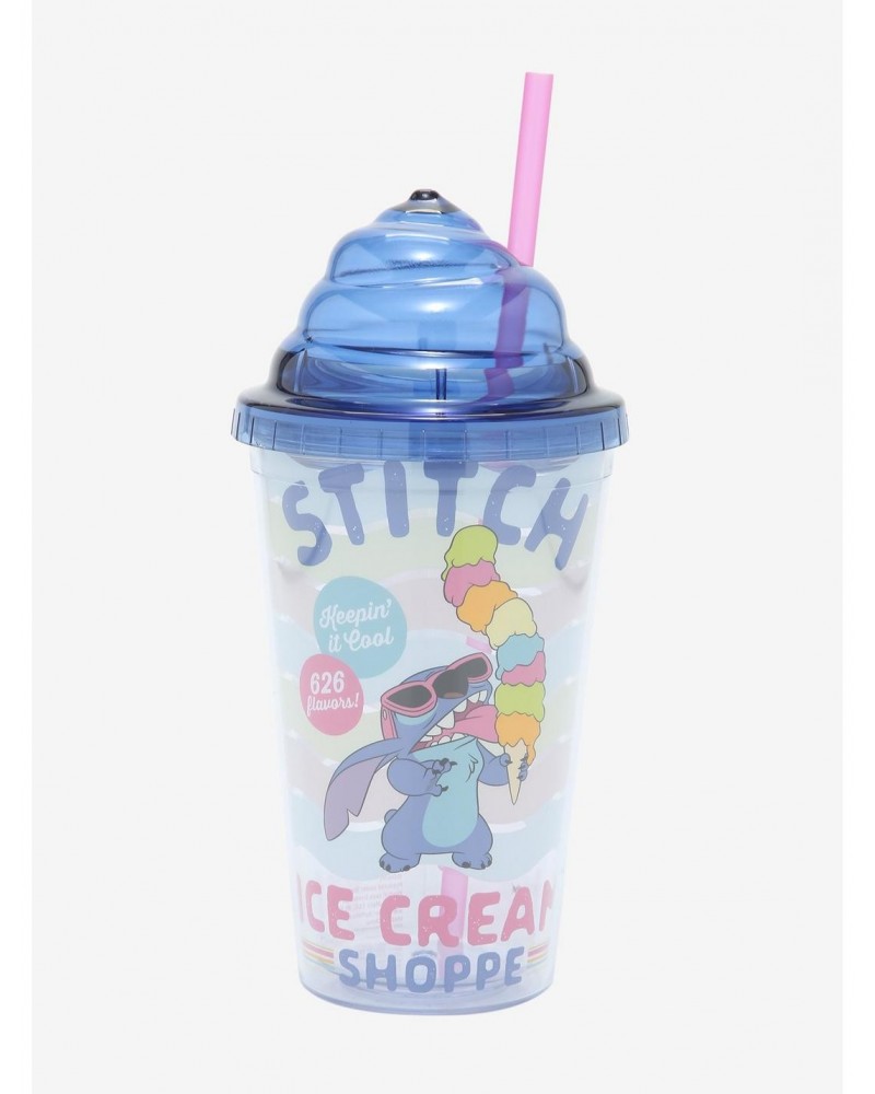 Disney Lilo & Stitch Figural Ice Cream Acrylic Travel Cup $6.26 Cups