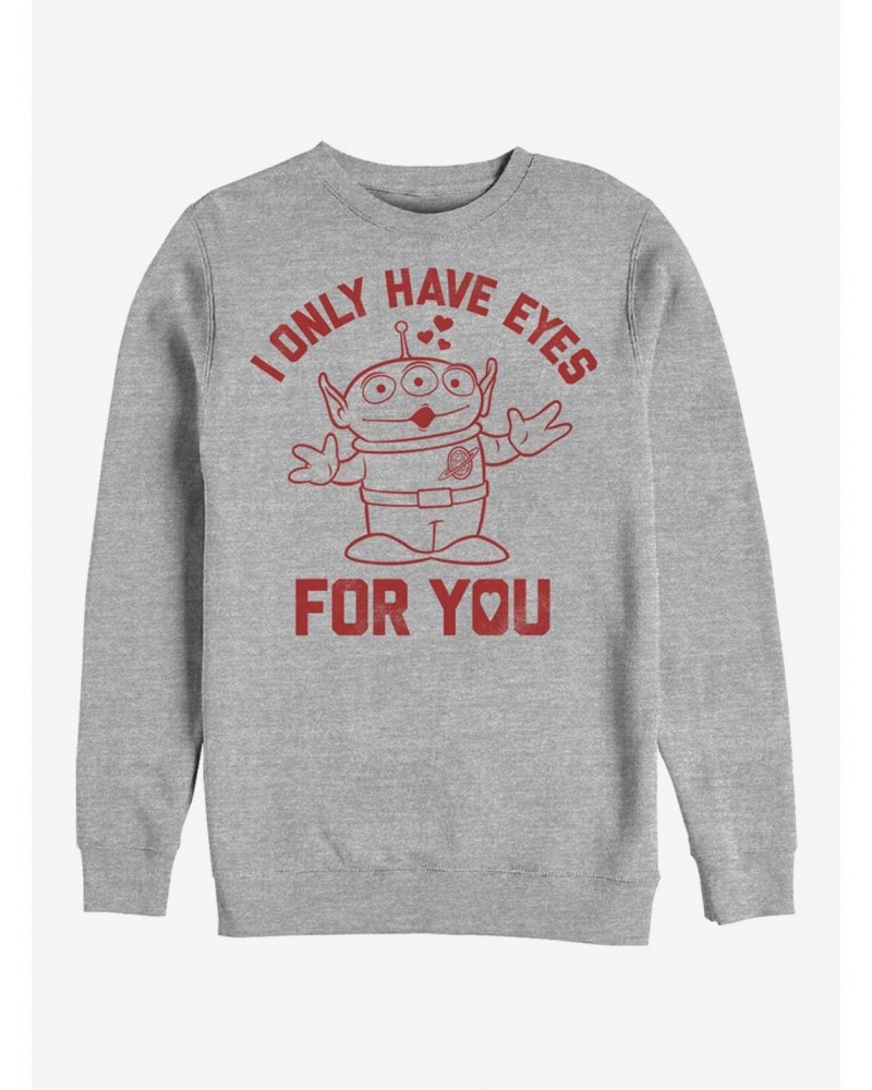 Disney Pixar Toy Story Eyes For You Crew Sweatshirt $11.44 Sweatshirts