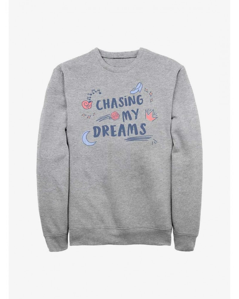 Disney Princesses Chasing My Dreams Sweatshirt $11.44 Sweatshirts