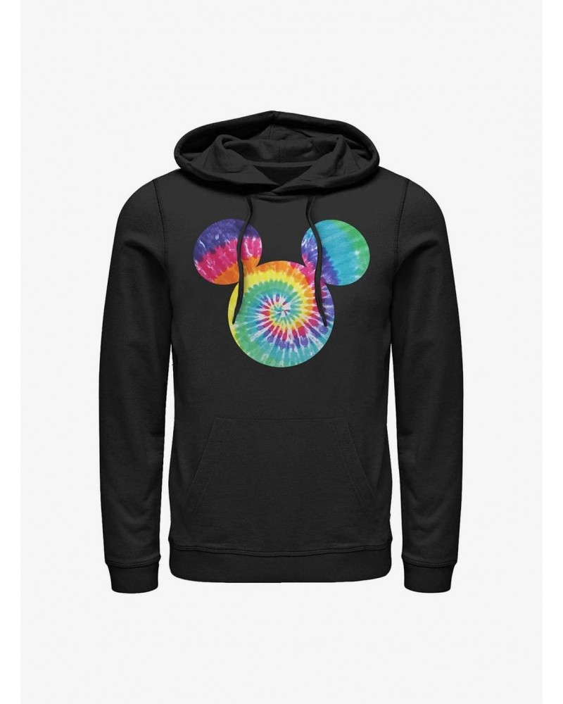 Disney Mickey Mouse Mickey Tie Dye Fill Hoodie $14.82 Hoodies