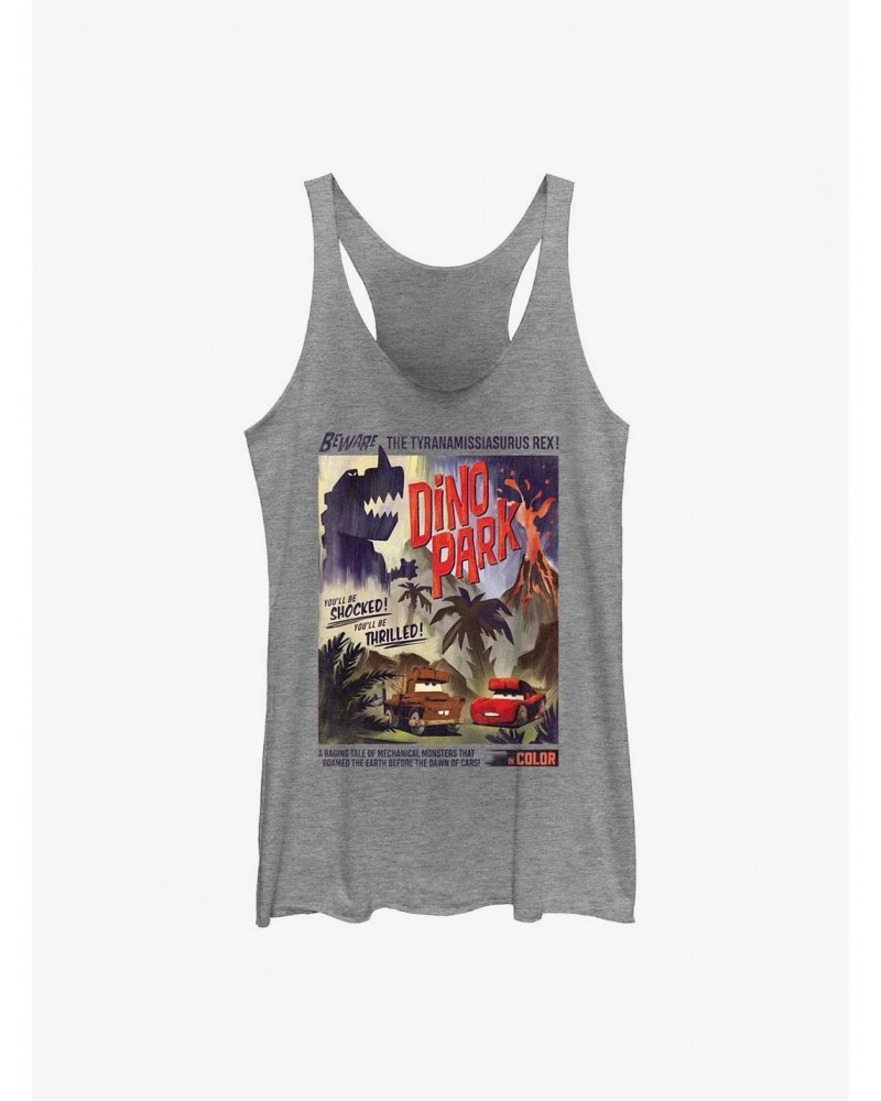 Cars Retro Poster Girls Raw Edge Tank $11.40 Tanks