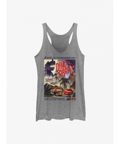 Cars Retro Poster Girls Raw Edge Tank $11.40 Tanks