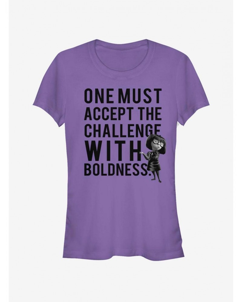Disney Pixar The Incredibles With Boldness Girls T-Shirt $8.22 T-Shirts