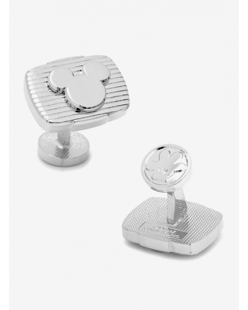 Disney Mickey Mouse Ribbed Mickey Mouse Cufflinks $23.84 Cufflinks