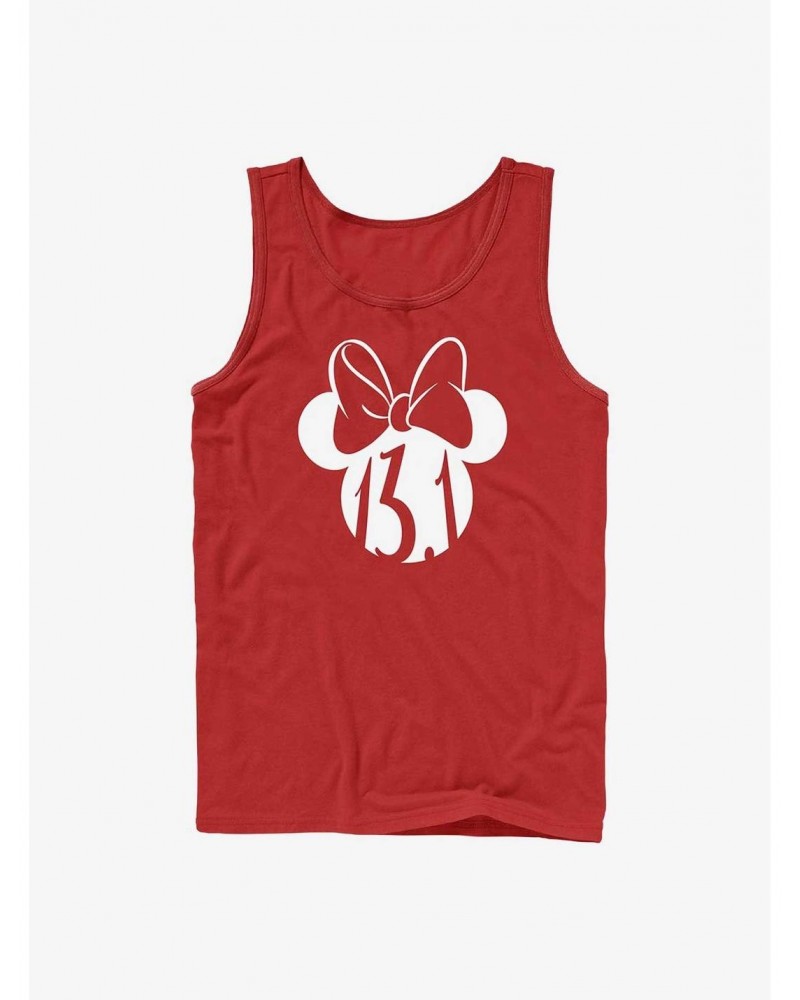 Disney Minnie Mouse 13.1 Half Marathon Ears Tank $10.96 Tanks