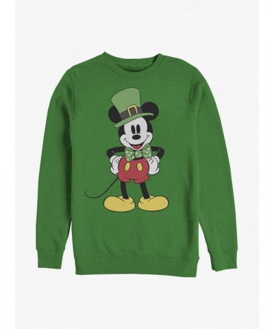 Disney Mickey Mouse Dublin Mickey Crew Sweatshirt $18.08 Sweatshirts