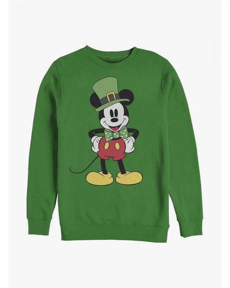 Disney Mickey Mouse Dublin Mickey Crew Sweatshirt $18.08 Sweatshirts