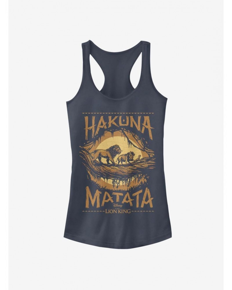 Disney The Lion King 2019 Savanna Poster Girls Tank $11.45 Tanks