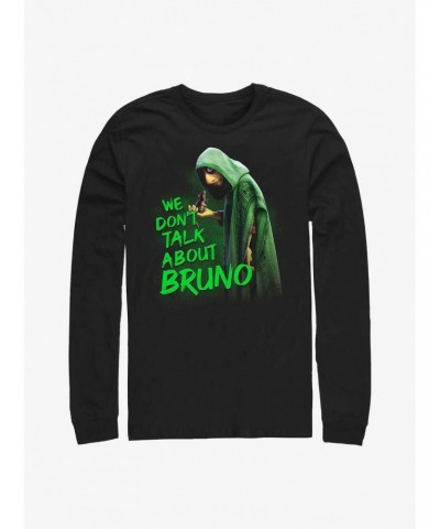 Disney's Encanto We Dont Talk About Bruno Long Sleeve T-Shirt $12.83 T-Shirts