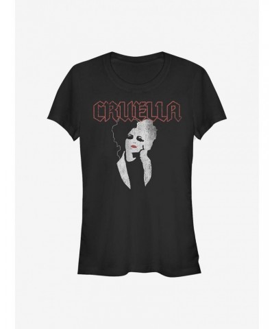 Disney Cruella Rock Girls T-Shirt $11.21 T-Shirts