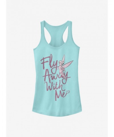 Disney Peter Pan Tink Fly Away With Me Girls Tank $9.21 Tanks