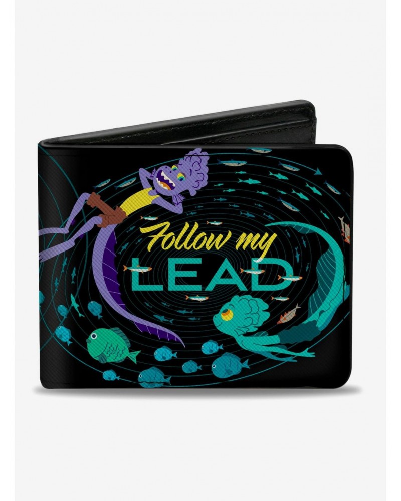 Luca and Alberto Sea Monsters Follow My Lead Bifold Wallet $8.15 Wallets