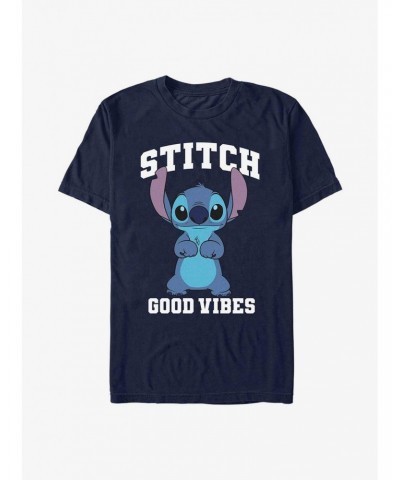Dsny Lilo Stch Stitch Good Vibes T-Shirt $9.80 T-Shirts