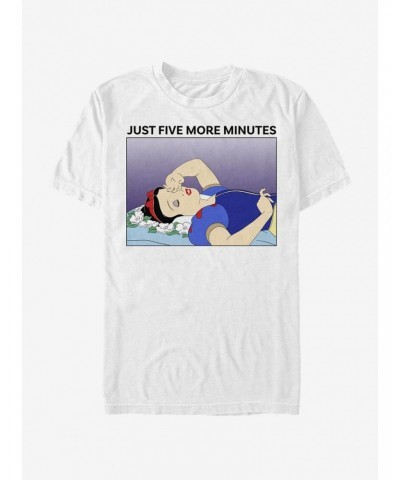 Disney Snow White And The Seven Dwarfs Snow White Snooze T-Shirt $11.23 T-Shirts