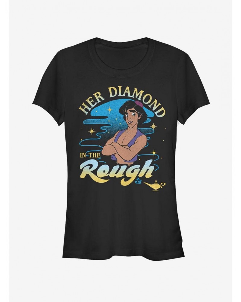 Disney Aladdin Diamond In The Rough Girls T-Shirt $8.47 T-Shirts