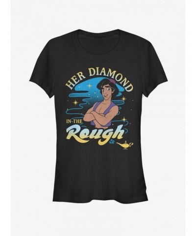 Disney Aladdin Diamond In The Rough Girls T-Shirt $8.47 T-Shirts