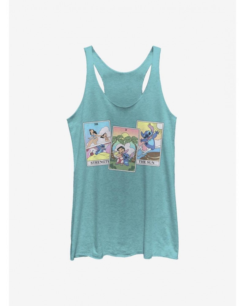 Disney Lilo & Stitch Lilo Stitch Tarot Girls Tank $10.88 Tanks