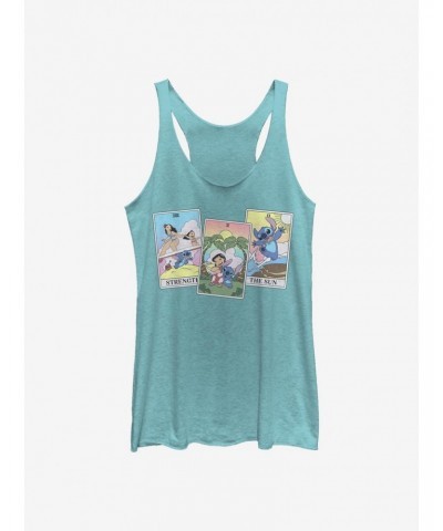 Disney Lilo & Stitch Lilo Stitch Tarot Girls Tank $10.88 Tanks