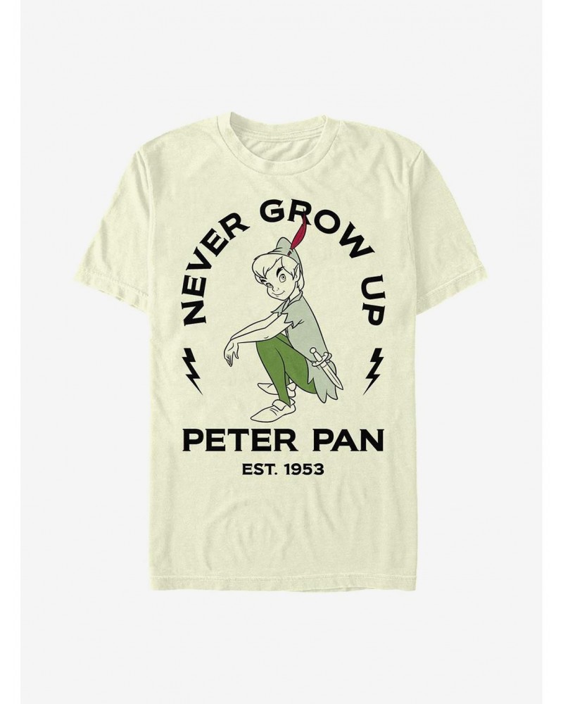 Disney Peter Pan Never Grow Up T-Shirt $11.95 T-Shirts